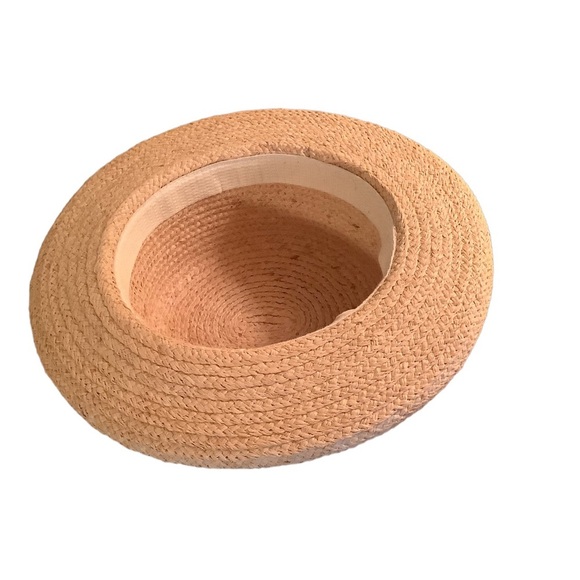 Rolled Brim Straw Easter Hat - Picture 8 of 8